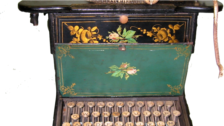 From Typewriters To Touch Screens, A Spotlight On The - Antique (780x405), Png Download