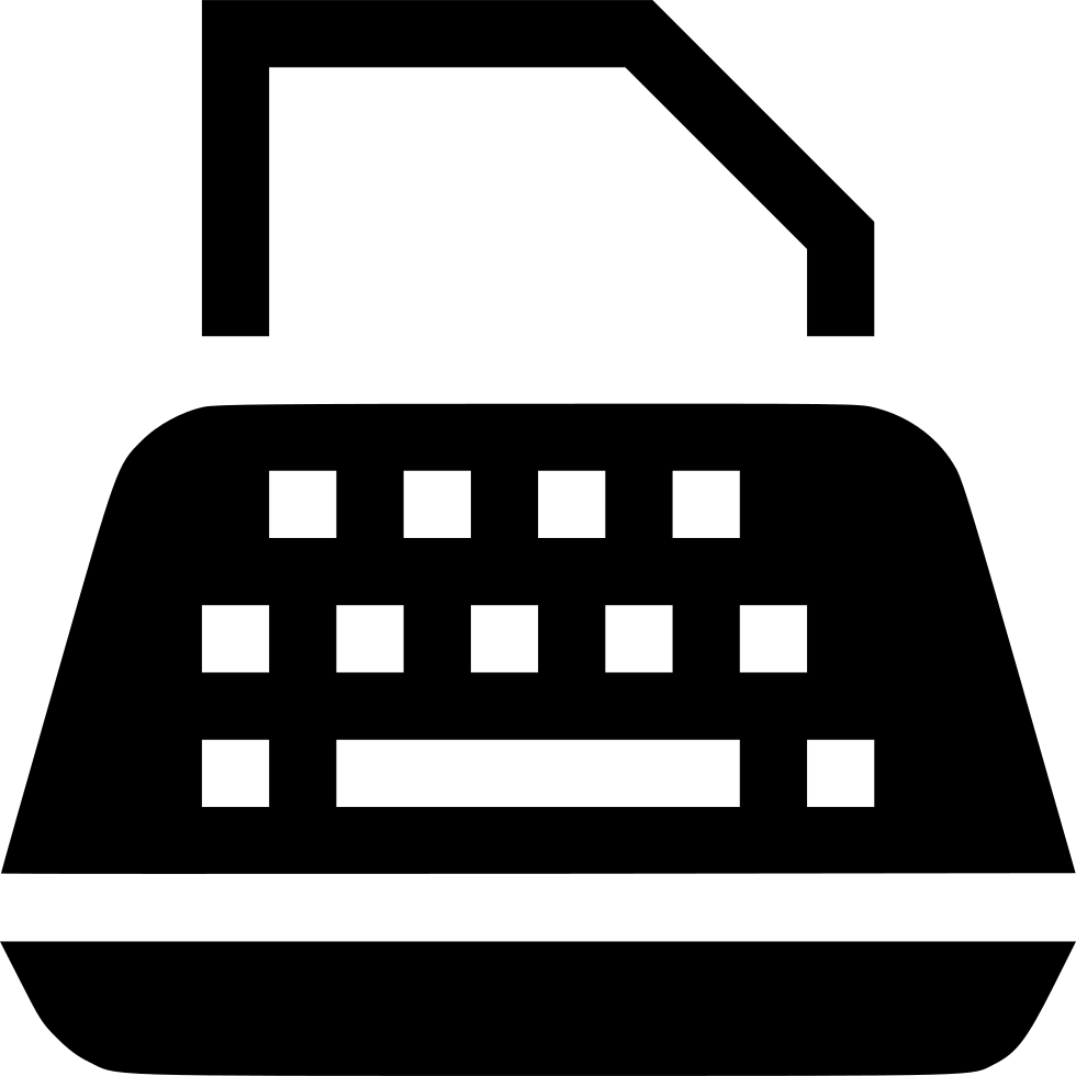 Png File - Computer Keyboard (980x980), Png Download
