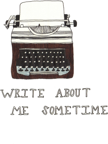Strawberry Powdered Morning - Write About Me Sometime (463x586), Png Download