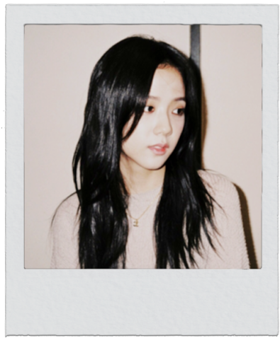 2 - Rose Blackpink Polaroid (500x555), Png Download