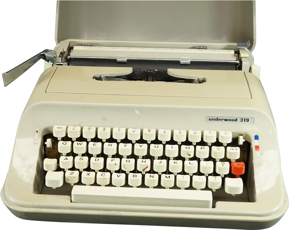 Typewriters - French Typewriter (940x940), Png Download