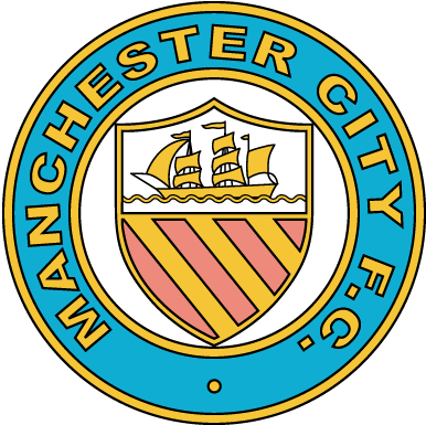 Man City Png - Manchester City First Logo (400x400), Png Download
