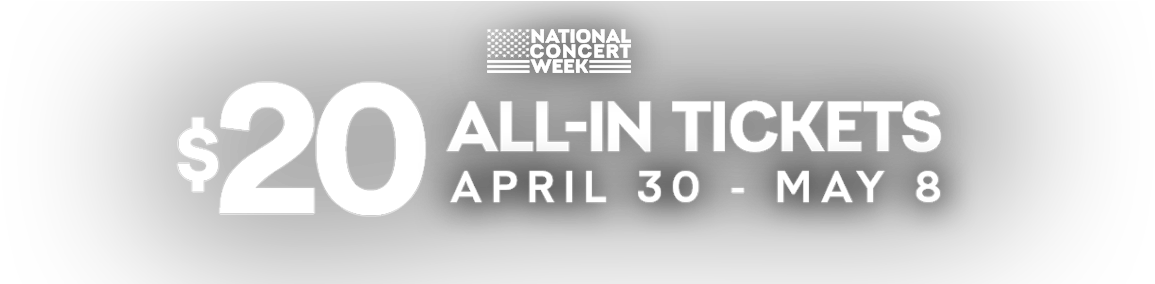 Live Nation Celebrates “national Concert Week” By Selling - Cracker Sunrise In The Land (1200x283), Png Download