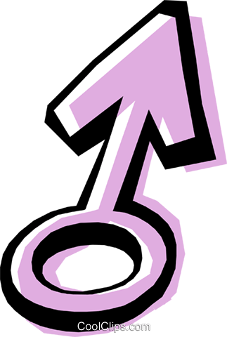 Male Symbol Royalty Free Vector Clip Art Illustration (323x480), Png Download