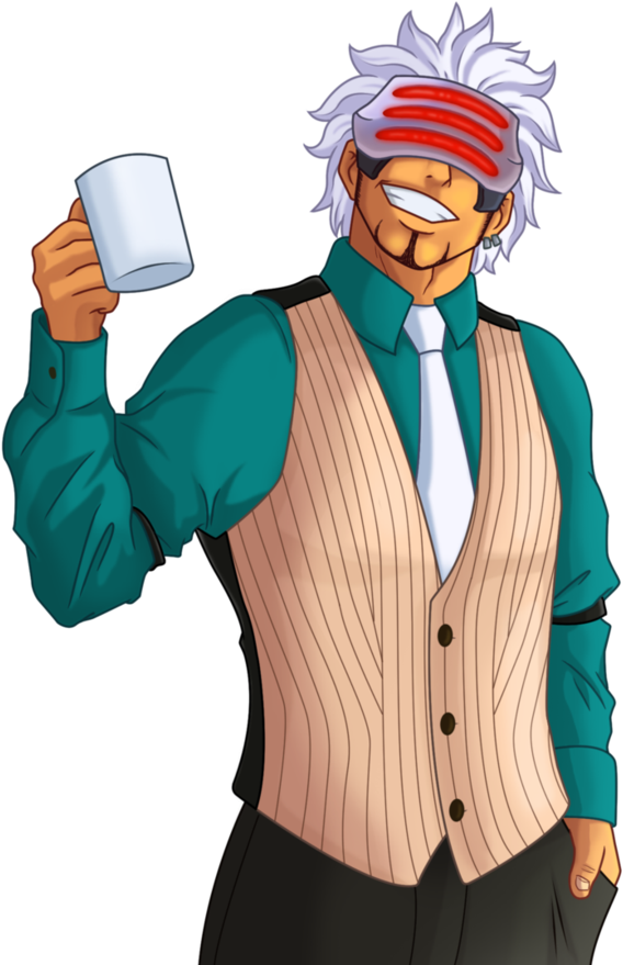 View Godot Png By Dr Friki-d9xz9pf , - Ace Attorney Godot Sprite (836x955), Png Download