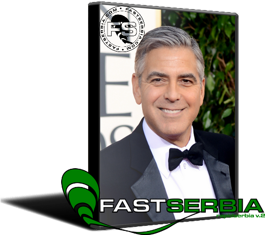 Džordž Timoti Kluni, Rođen - High Arched Eyebrows Men (640x480), Png Download