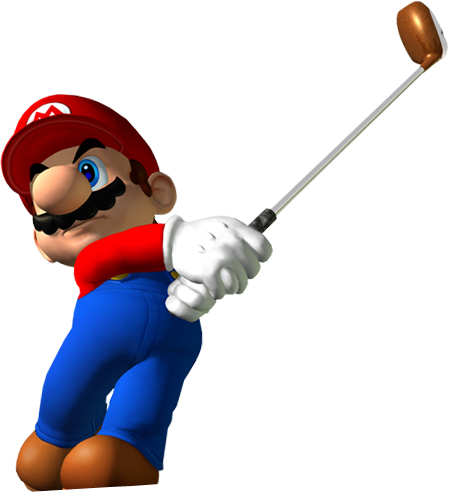 Ugly And Tj Mulligans At 4-0 - Mario Golf Advance Tour Gameboy Advanced Gba (449x492), Png Download