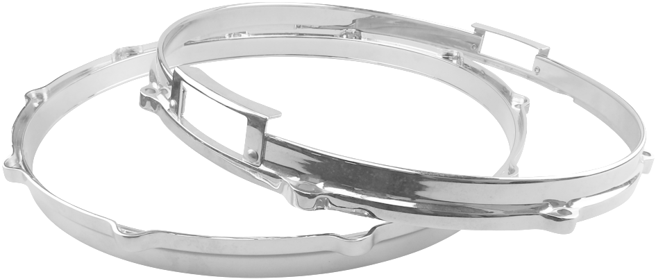 Die Cast Chrome Drum Hoops (1000x1000), Png Download