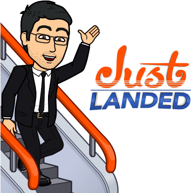 3 Lessons From My First 45 Days As An Entrepreneur - Landed Bitmoji (398x398), Png Download