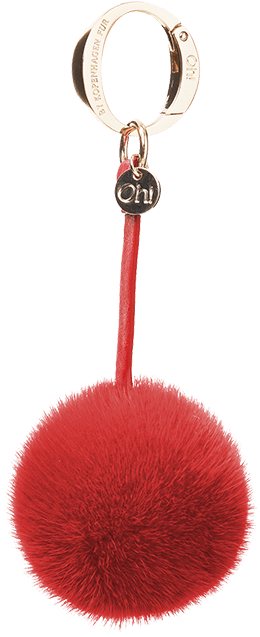 Allegra Pompom Hibiscus - Oh! By Kopenhagen Fur (800x800), Png Download