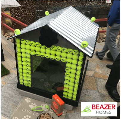 Neon Bone House - Barkitecture (532x399), Png Download