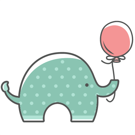 Polka Dot Elephant Scrapbook Cuts Svg Cutting Files - Polka Dot Elephant Png (432x432), Png Download