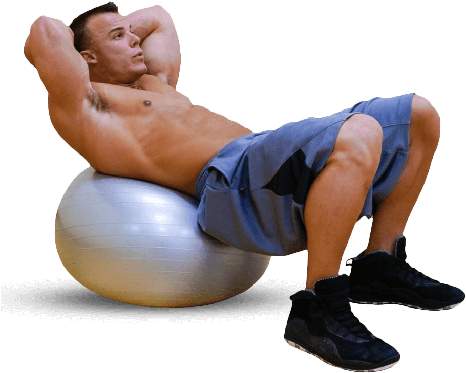 Dynapro® Exercise Ball - Exercise Ball With Pump, Gym Quality (black, 65 Centimeters) (942x942), Png Download