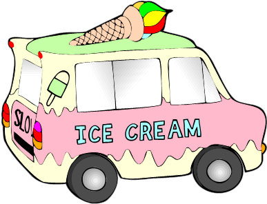 Ice Cream Truck Clip Art - Clipart Ice Cream Truck (420x329), Png Download