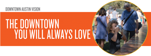 Downtown Austin Vision Reports - Poster (642x255), Png Download