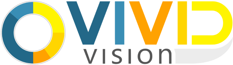 Welcome To The Vision And Learning Center - Vivid Vision Logo (800x225), Png Download