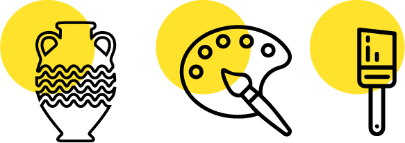 At Clay Cafe, Everyone Is An Artist - Clay Cafe Avalon (583x207), Png Download