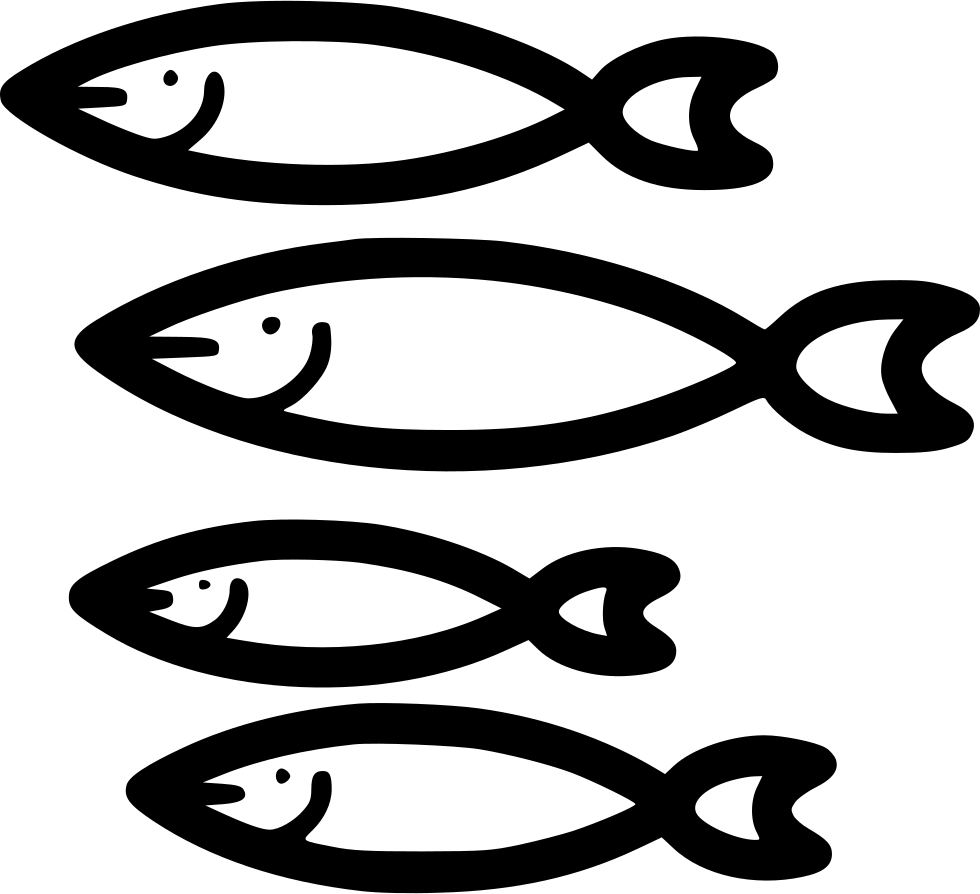 Small Fish - - Vector Graphics (980x894), Png Download
