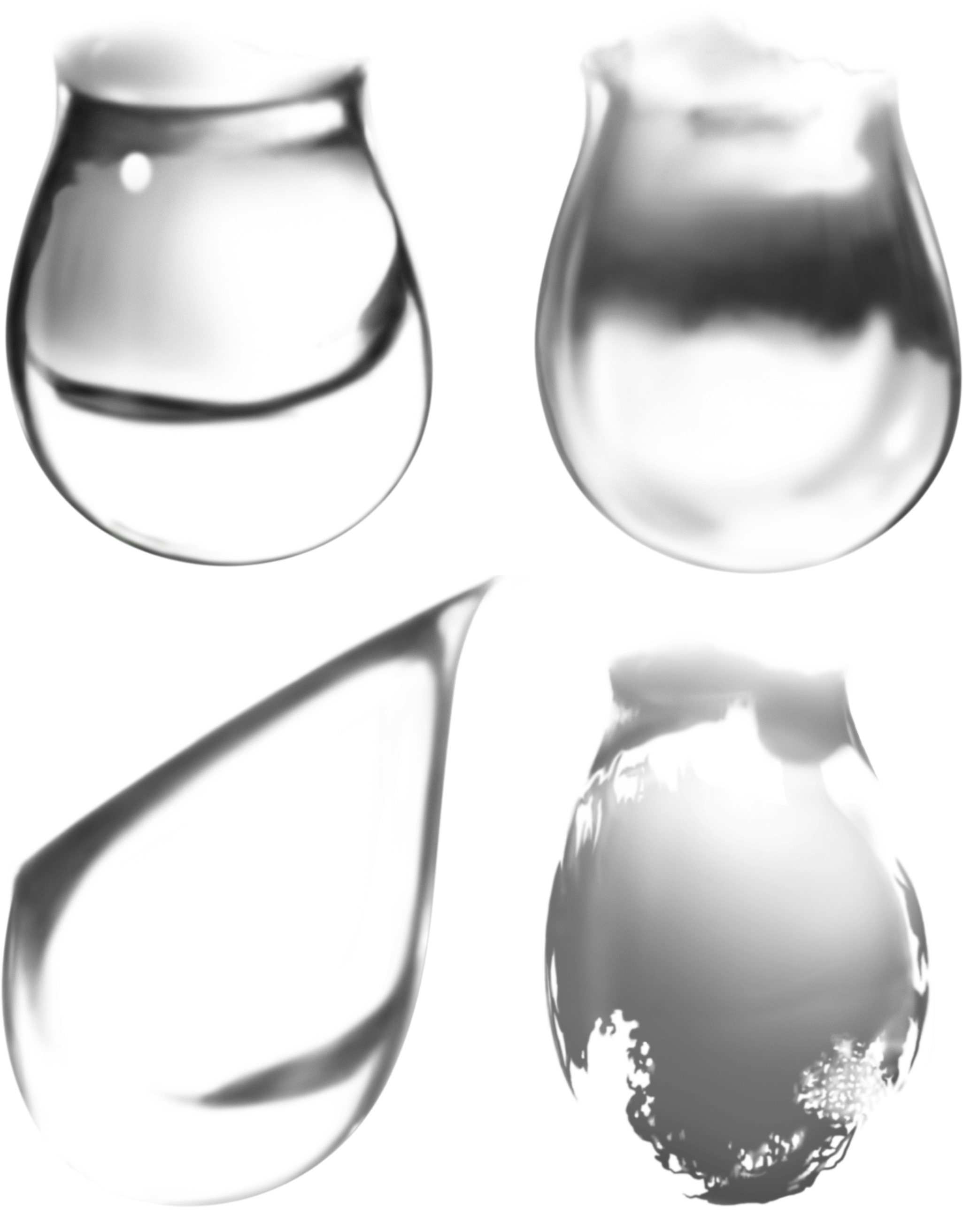 Drops (2380x2818), Png Download
