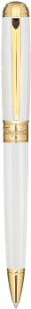 Ball Point Line D Pearly White-yellow Gold - Purly Whites (400x400), Png Download