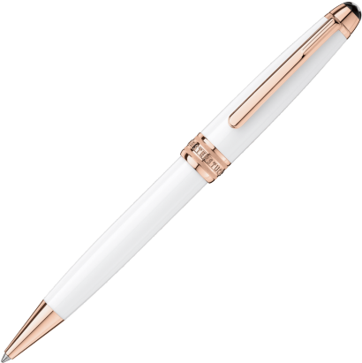 Montblanc Meisterstück Solitaire White Classique Red (491x491), Png Download