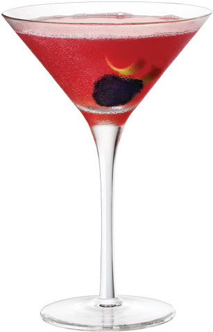 Chambord Cocktail (318x544), Png Download