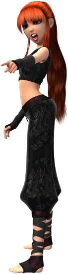 Evil Woman Cartoon (500x583), Png Download