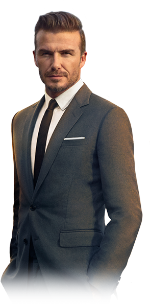 David Beckham - Vocabulary (294x595), Png Download