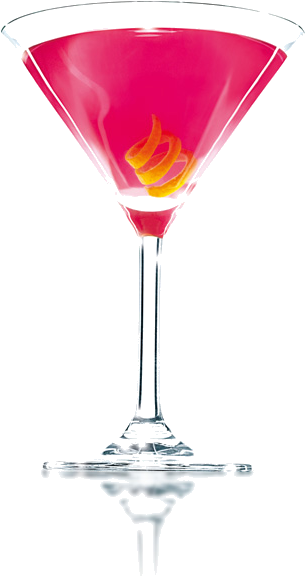Cointreaupolitan Cocktail (370x600), Png Download