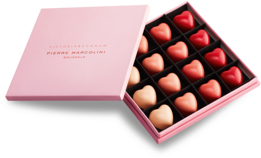 Limited Edition Pierre Marcolini - Pierre Marcolini X Victoria Beckham (626x391), Png Download