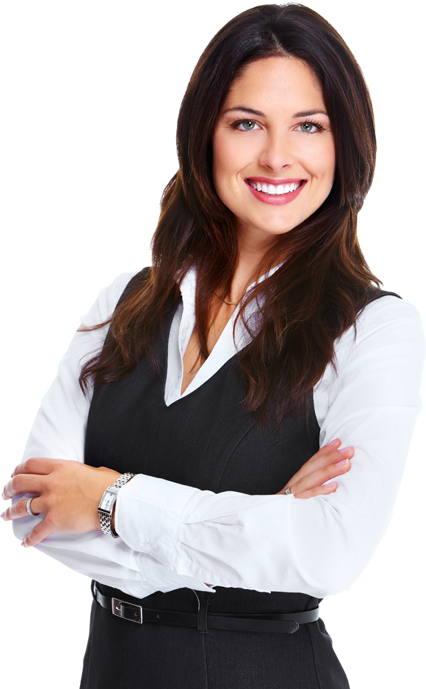 Happy Business Woman Png Download - Women Photo Png (618x1000), Png Download