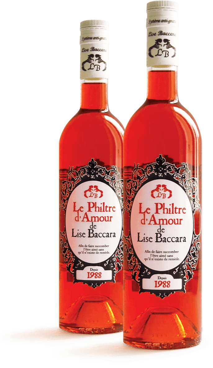 Coctail Philtre Amour Bouteille - Glass Bottle (805x1200), Png Download