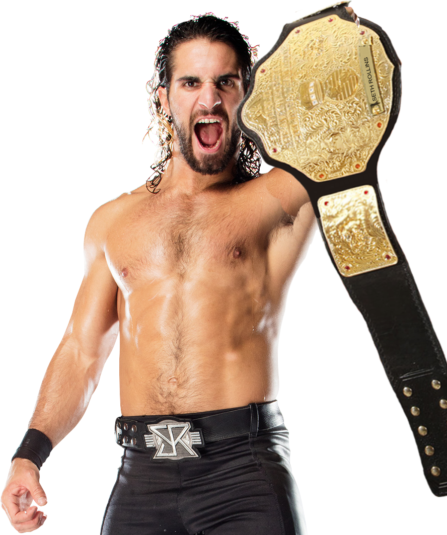 Seth Rollins On Twitter - Seth Rollins Universal Champion Draw (888x1063), Png Download