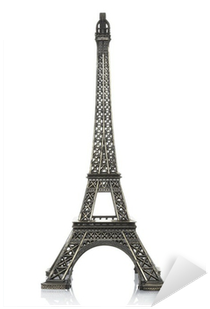 Vinilo Pixerstick Torre Eiffel Con El Camino De Recortes - Eiffel Tower (400x400), Png Download