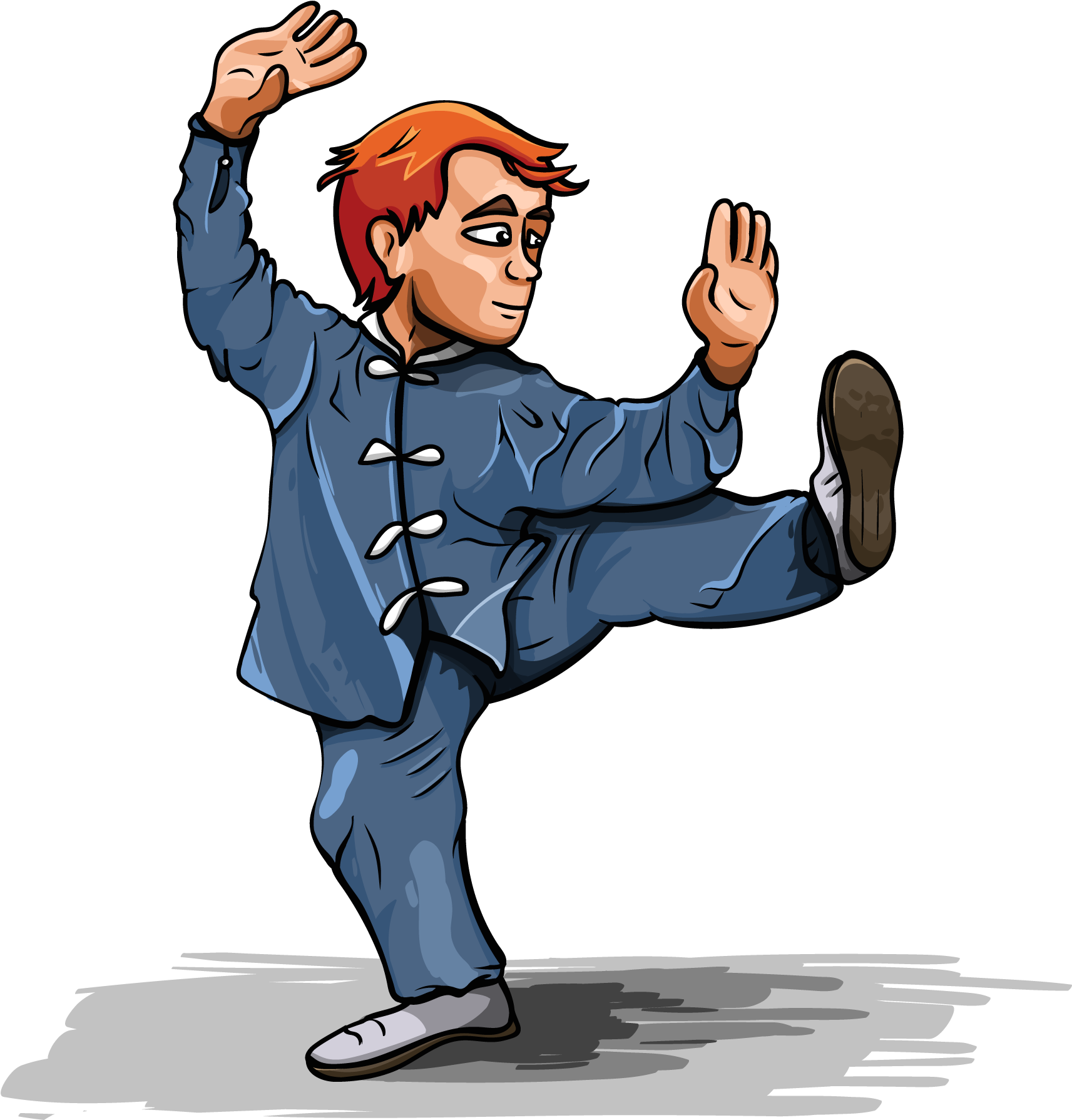 Taichi Young Man - Tai Chi (1863x1892), Png Download