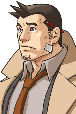 Young Gumshoe Portrait - Dick Gumshoe (300x450), Png Download