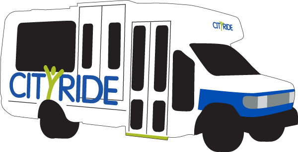 Cityride Vehicle - Bus (600x308), Png Download