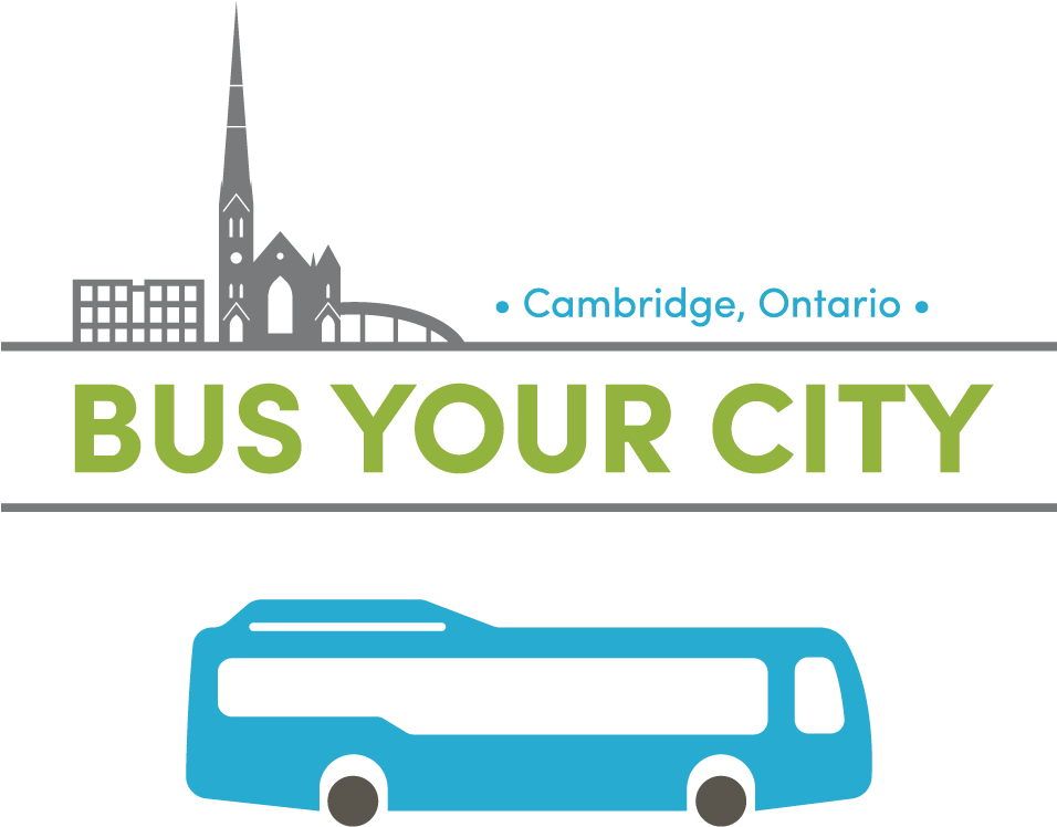 Coach Canada And Greyhound Also Offer Bus Service From - Bike Your City Cambridge Ontario (1737x1175), Png Download
