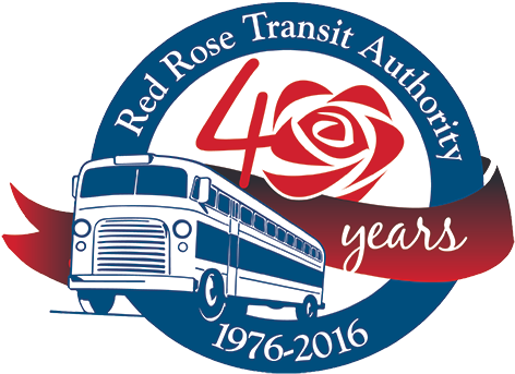 Welcome Aboardred Rose Transit Authority, Lancaster - Red Rose (485x355), Png Download