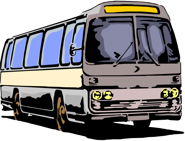 New York City Bus Trip - Bus Trip Cartoon (707x539), Png Download