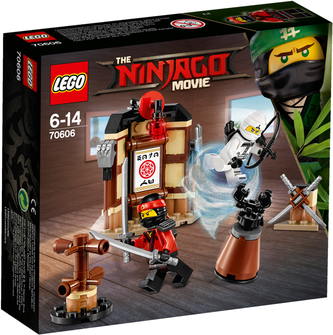 70606 Spinjitzu Training - Ninjago Lego (800x800), Png Download