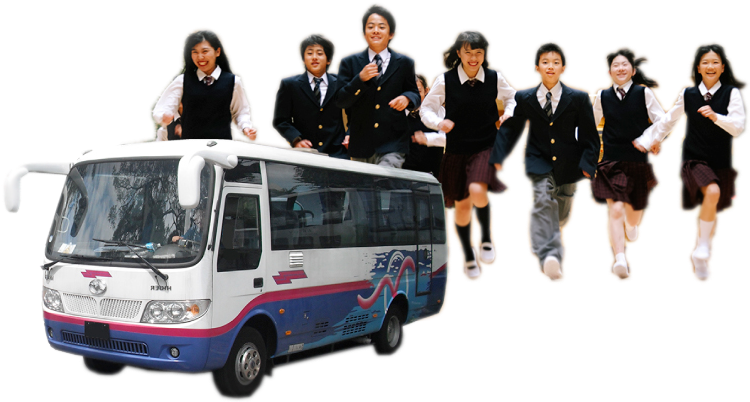 With Seating For Up To 60 Students Per Bus, Our City - Minibus (792x453), Png Download