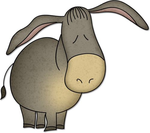 Old Mac Donald - Donkey (500x443), Png Download