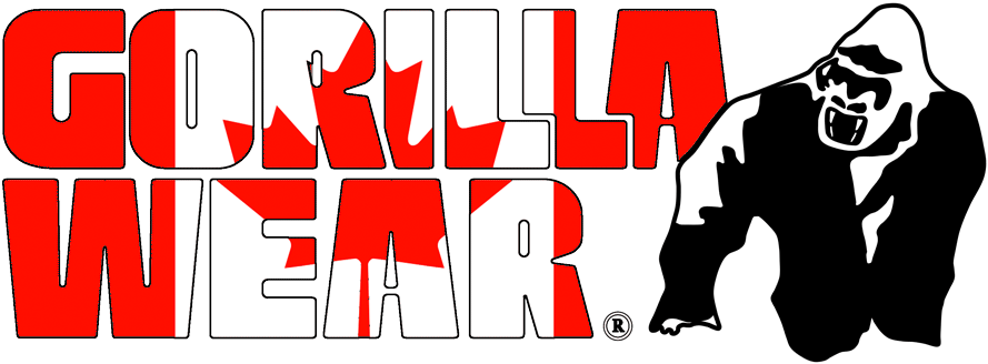 Gorilla Wear Canada - Gorilla Wear (889x328), Png Download