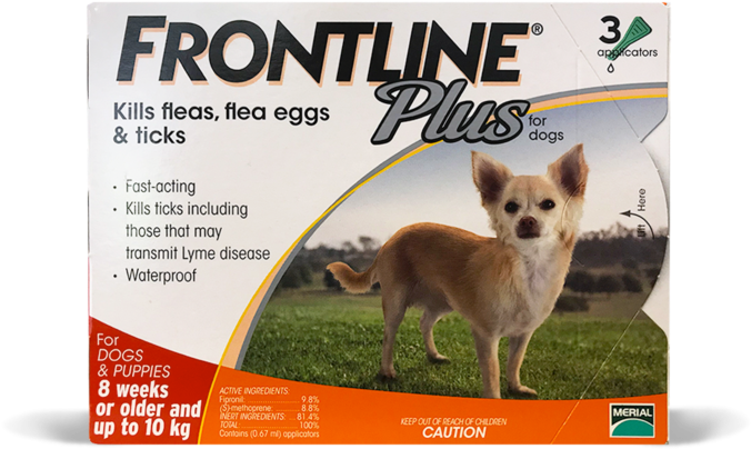 Frontline Plus For Small Dogs Up To 22lbs - Frontline Plus For Dogs (700x700), Png Download