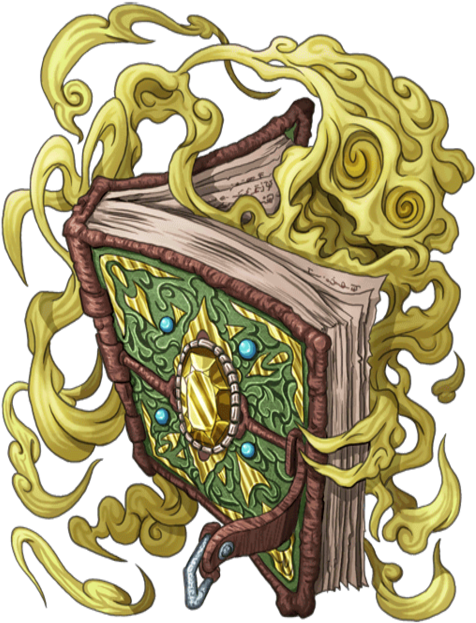 Wizard Book Transparent - Illustration (480x640), Png Download