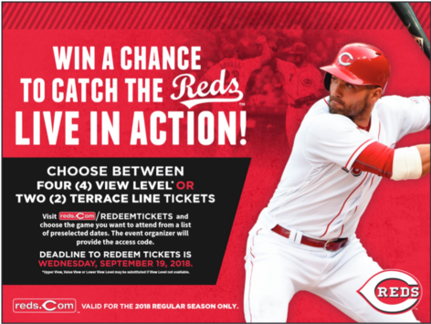 Cincinnati Reds (594x354), Png Download