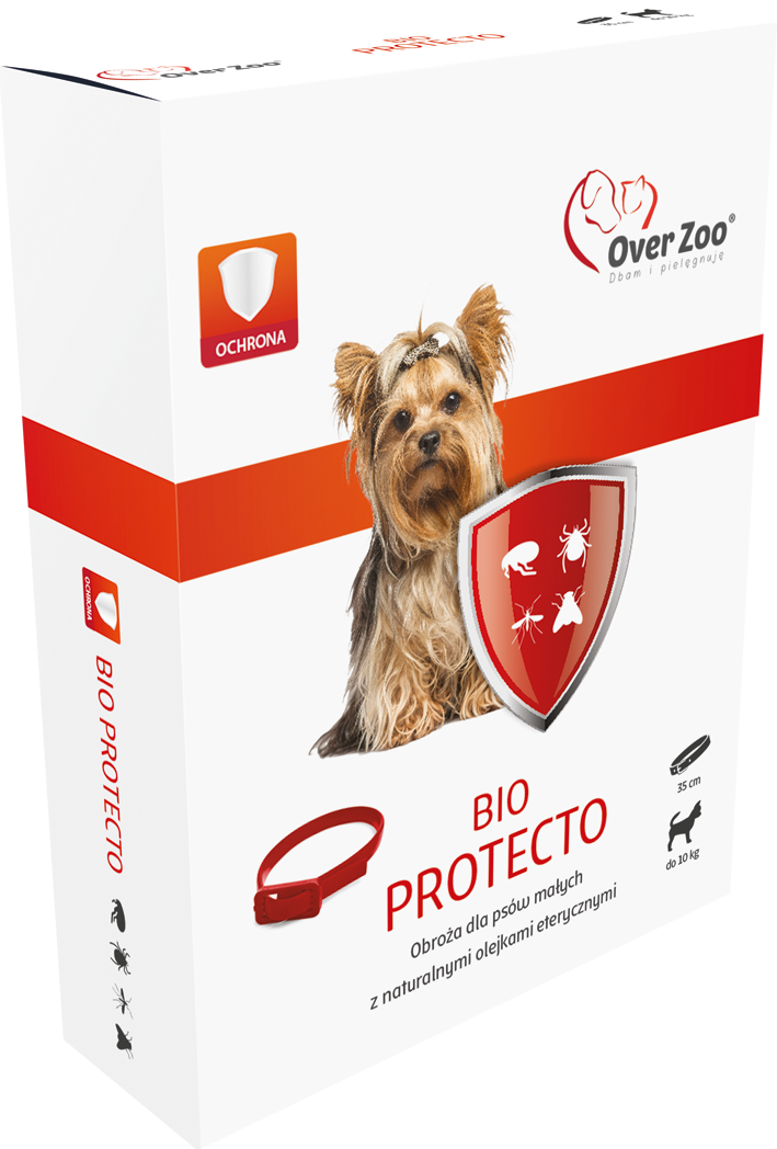 Bio Protecto Collar For Small Dogs - Over Zoo Bio Protecto Obroża Dla Małego Psa 35 Cm (709x1048), Png Download