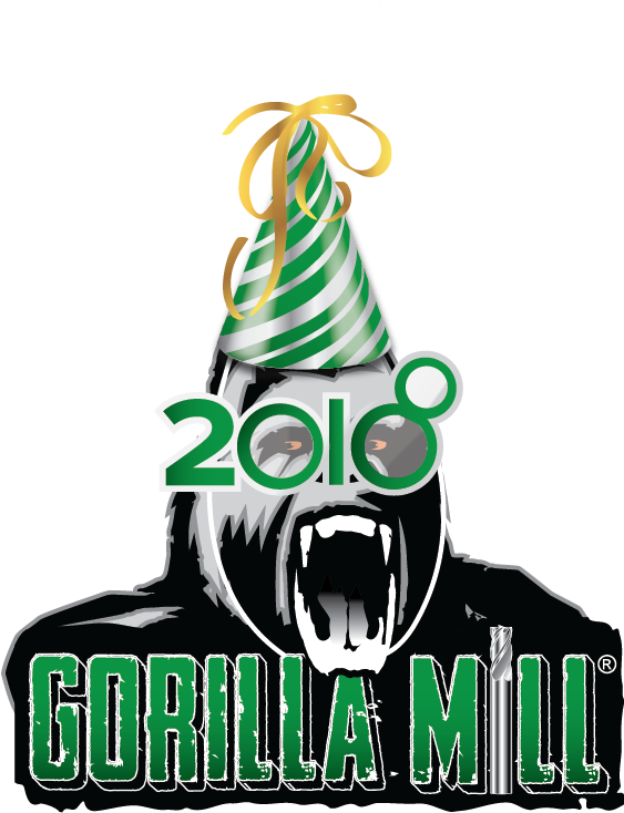Drk Creative Produces Gorilla Mill Videos That Finish - Gorilla (563x734), Png Download