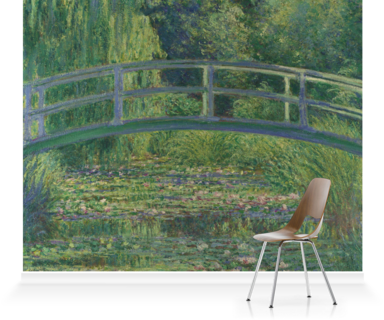 Murals Of The Water-lily Pond By National Gallery - Monet London National Gallery (384x320), Png Download